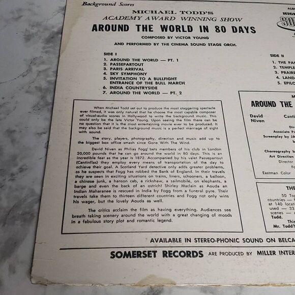 Around the World in 80 Days Vinyl Record - Picture 2 of 16